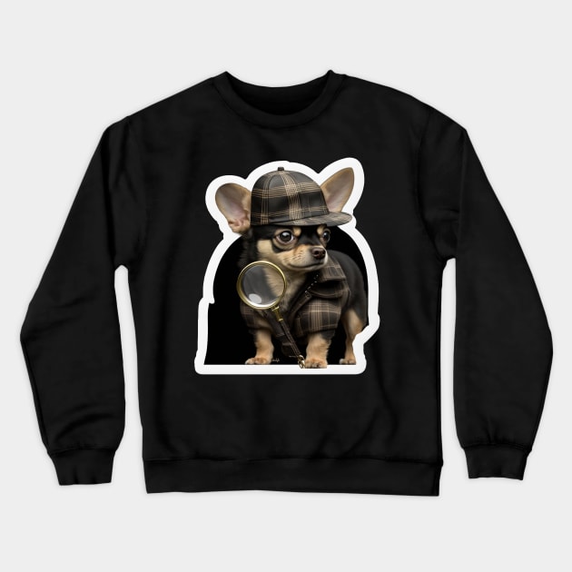 Sherlock Pup Crewneck Sweatshirt by HiLife